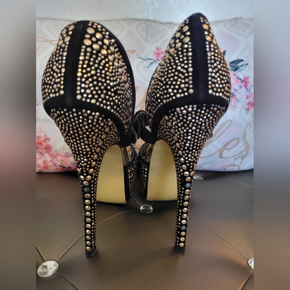Frederick's Black High Heel